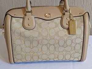 Coach Canvas and Leather Handbag