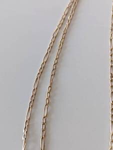 14k Gold Figaro Chain Necklace