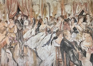 Classy Framed Print named The Ball