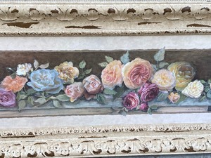 Beautiful Framed Floral Artwork