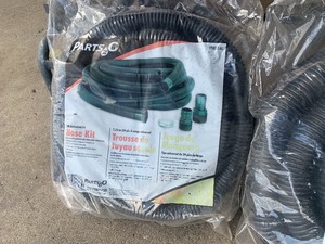 3 new sump pump hoses