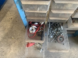 2 organizers full of hardware