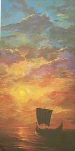 lot 20 image: The Last Sunset Framed Print by Floyd Johnson