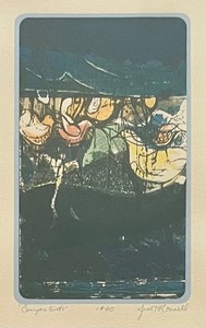 lot 27 image: Canyon Birds Framed and Numbered Art by Jim McConnell