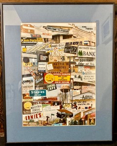 lot 65 image: Staples, Minnesota Framed Print and Collectors Plate