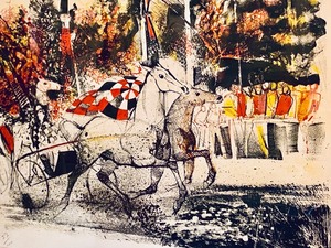 lot 97 image: Amazing Vintage Framed Print