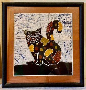 lot 101 image: Original Batik Fabric Paintings from Bali, Indonesia