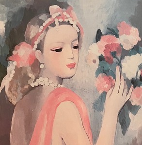 lot 157 image: Vintage Framed Marie Laurencin Promotional Poster