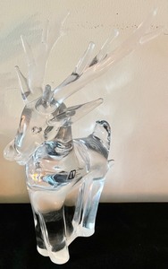 lot 168 image: Murano Deer Figurine