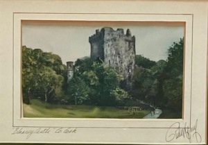 lot 166 image: Beautiful Blarney Castle Framed Art