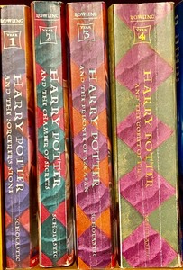 lot 105 image: Harry Potter Books Volumes 1-7