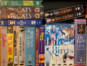 lot 124 image: Variety of VHS Tapes