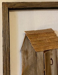 lot 128 image: Reused Wooden Art Crafted by Marry Anne Snedic Wunderlin