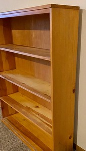 lot 193 image: Wooden Bookshelf