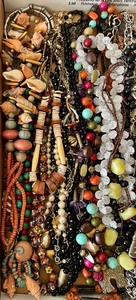 lot 230 image: Vintage Necklaces Galore