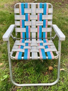 lot 235 image: Vintage Lawn Chairs