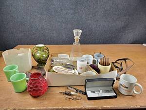 Assorted Vintage Items, and More - Fire King, Pierre Cardin, and More - NO SHIPPING