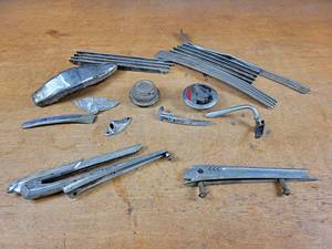Chevy Flying Lady Hood Ornament, Pontiac Indian Head Hood Ornament, Pontiac Badges, and More