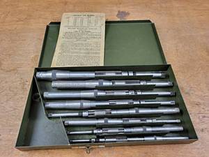 Vintage Set of Critchley Reamers in Case - By Sears & Roebuck Co.