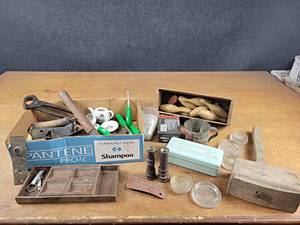 Vintage Tools, Nut Drivers, Tiny Bowling Pins, New Ulm, MN Shoehorn, and More