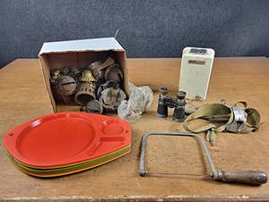 Antique Corn Huskers, Oil Lamp Parts, Vintage Needels Powder Soap Dispenser - Saint Paul, MN