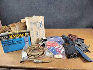 Antique FORD Tractor Compression Tester, Two-Way Radio, and More
