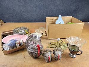 Lot of Vintage Home Dcor, and More - NO SHIPPING