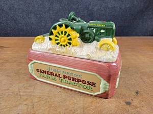 John Deere Model D Cookie Jar