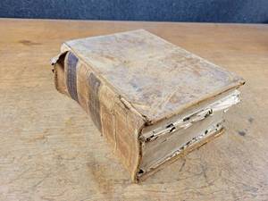 Large 1892 Websters Dictionary - See Pics for Condition