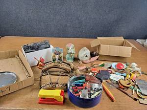 Antique Catchers Mask, Chalkware, Toys, Advertising, and More