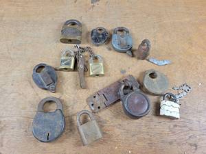 Collection of Antique Padlocks
