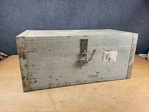 Vintage Wood Chest (31 x 14 x 14) - NO SHIPPING