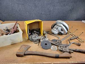 SKIL Circular Saw, Antique Tools, Wire Wheels, Cut Off Discs, and More