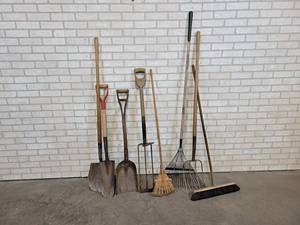 Shovels, Rakes, Pitch Fork, and More - NO SHIPPING