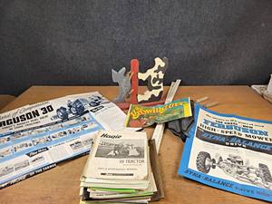 Vintage Ferguson Tractor Dealer Posters, Manuals, and More