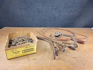 Hay Rake Tines, Basketball Hoop and Tire Chains - NO SHIPPING