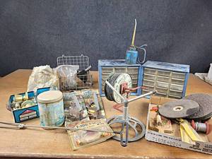 Vintage Hardware, Parts Organizers, Fence Wire, and More - NO SHIPPING