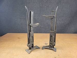 Pair of Antique OLIVER Jacks
