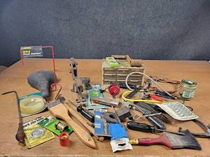 Lot of Tools, Hardware, and More - NO SHIPPING