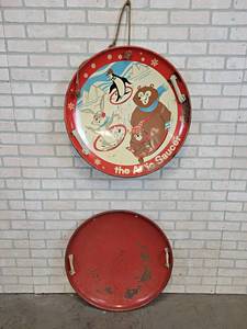 Vintage Steel Sled Saucers - NO SHIPPING