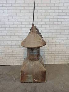 Antique CHIEF Co. of Iowa Barn Cupola - About 63 Tall, Base is 20 x 20 - NO SHIPPING