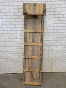 ADIRONDAK Wood Toboggan - Overall about 71 Long - NO SHIPPING