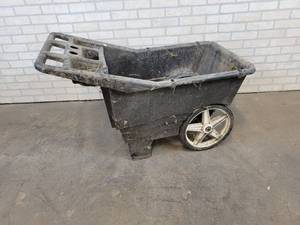 Rolling Poly Yard Waste Cart - Overall about 43 x 23 x 24 - NO SHIPPING