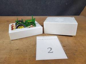 ERTL Precision Series John Deere A Tractor w 290 Series Cultivator Diecast Model