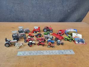 Large Collection of Toy Tractors