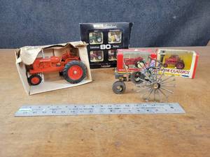 Large Collection of Toy Tractors
