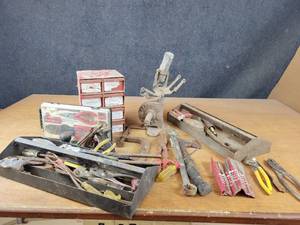 Large Lot of Hand Tools and Hardware