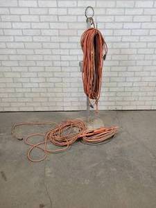 Lot of Extension Cords and Stand - NO SHIPPING
