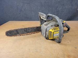 MAC 3200 Chain Saw - Motor Pulls Over - NO SHIPPING