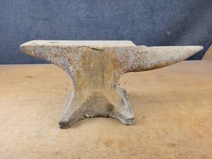 Antique PETER WRIGHT Anvil - 1 - 0 - 16  128 LBS - NO SHIPPING